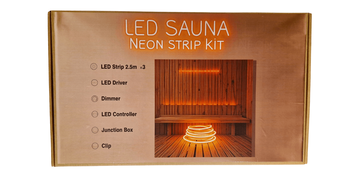 Sauna Led lýsing.