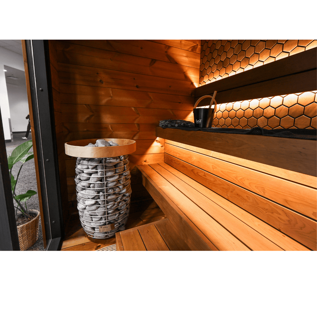 Sauna Led lýsing.